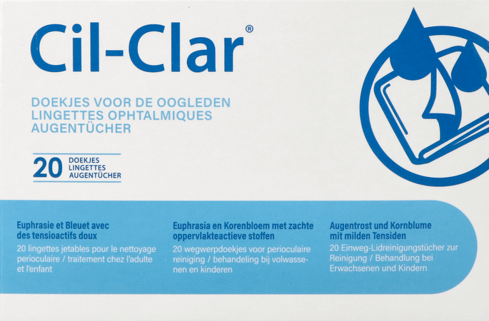 Cil-Clar Compresse Paupieres 20