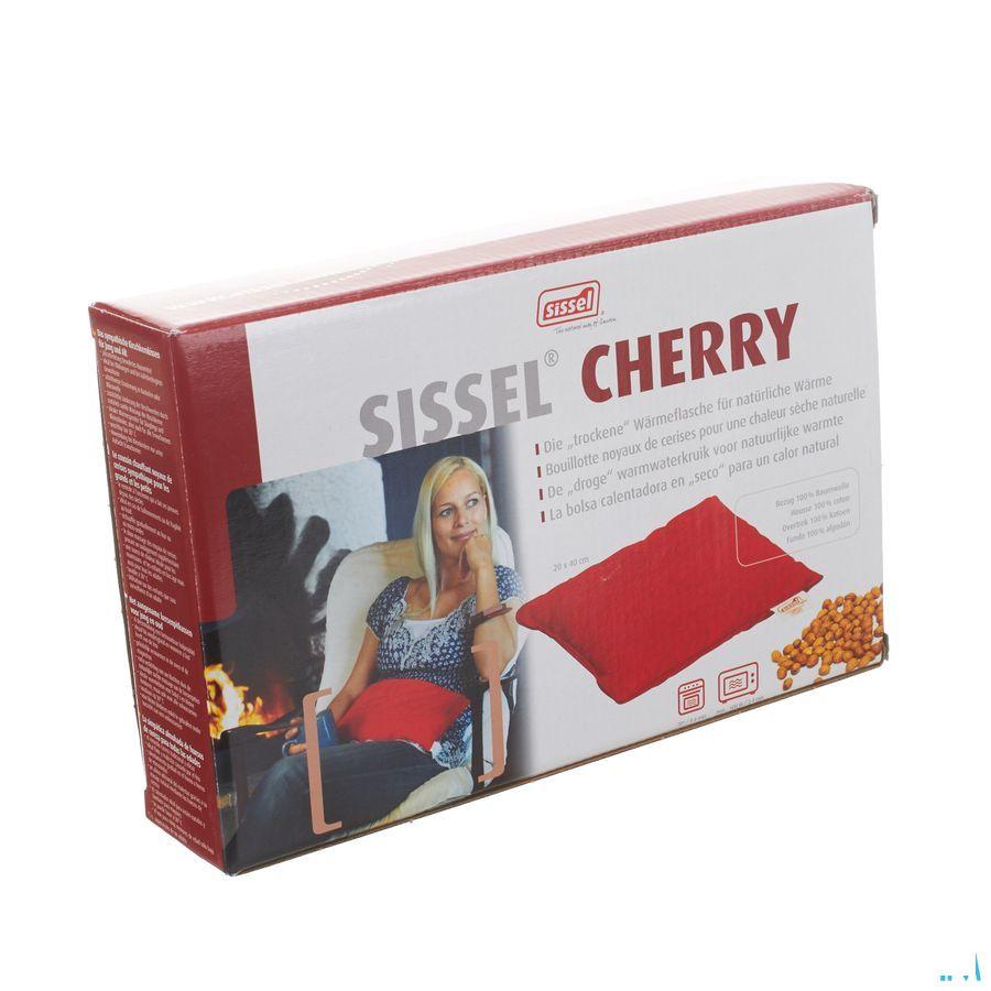 Sissel Cherry Kersenpitkussen 20x40cm Rood  -  Sissel