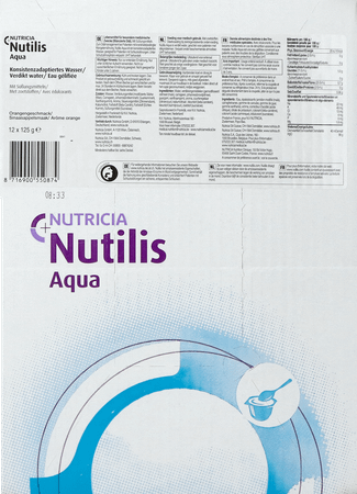 Nutilis Eau Gelifiee Orange Cups 12x125 gr  -  Nutricia