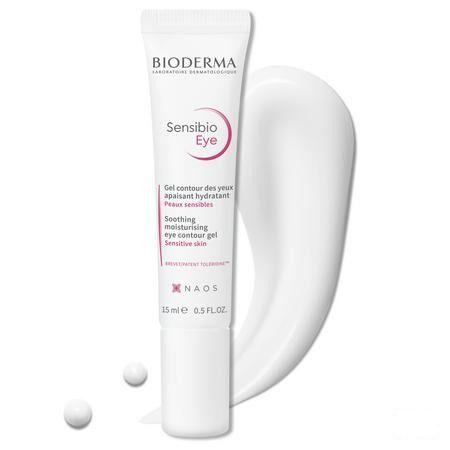 Bioderma Sensibio Gel Oogomtrek Gev.ogen 15 ml