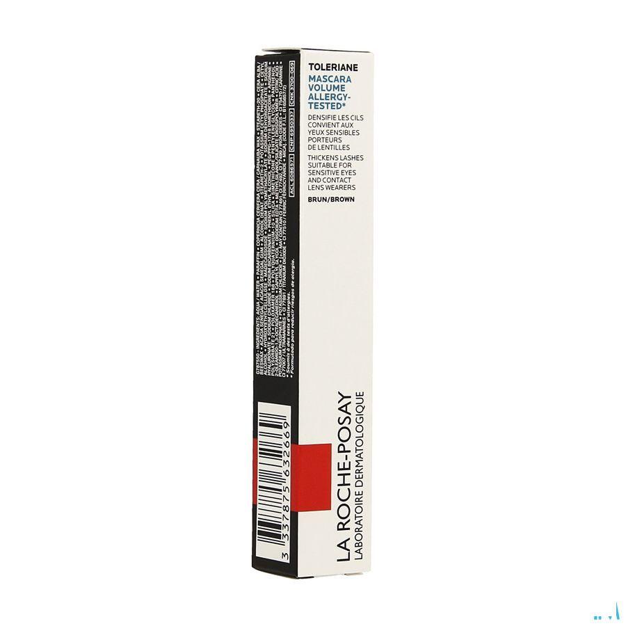 Toleriane Mascara Volume Bruin 6,9 ml  -  La Roche-Posay