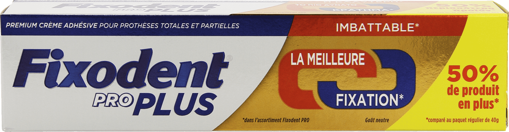 Fixodent Pro Plus Duo Action Kleefpasta 60 gr