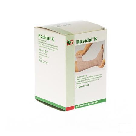 Rosidal K Bande Elast 8cmx5m 22201  -  Lohmann & Rauscher