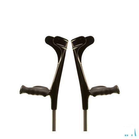 Bota Kruk Alu Zwart Anatomisch Max. 140Kg  -  Bota