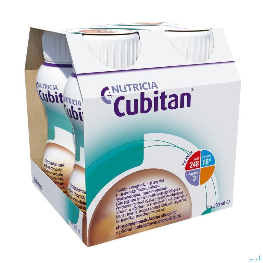 Cubitan Choco 4x200 ml  -  Nutricia