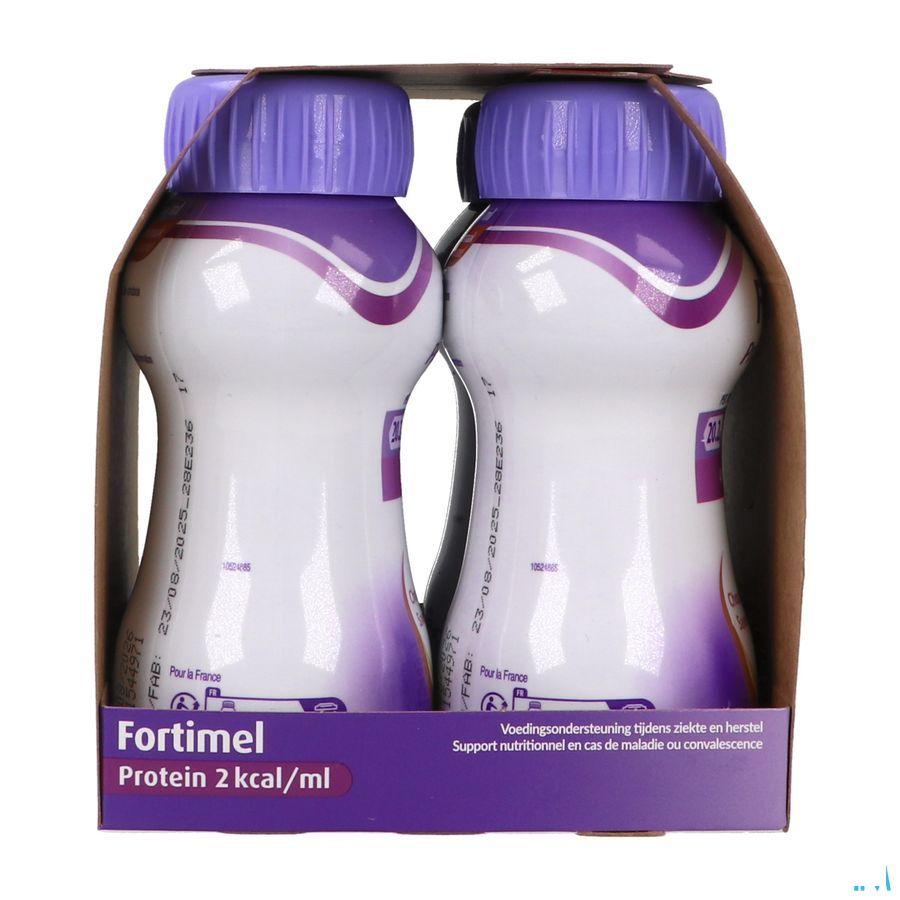 Fortimel Protein 2Kcal Karamel & Chocolade 4X200 ml