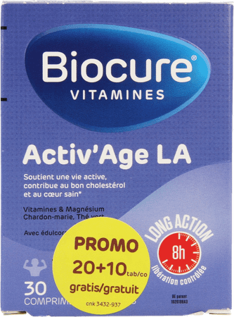 Biocure Activ Age La Filmomhulde tabl 20 + 10