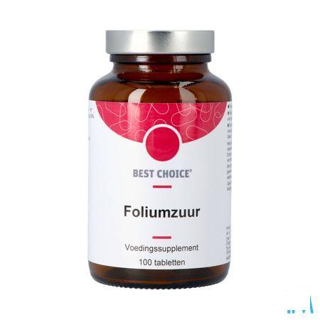 Best Choice Foliumzuur 400 Vit B11 Tabletten 100