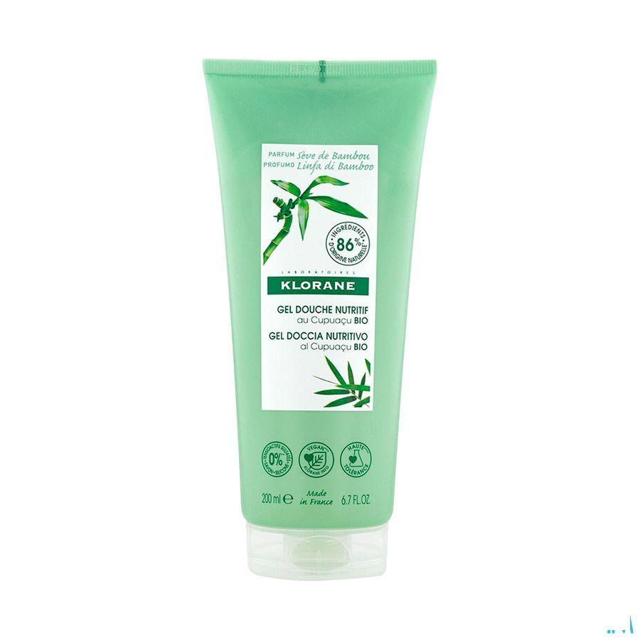 Klorane Lichaam Douchegel Seve Bamboe 200 ml