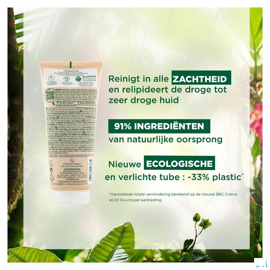Klorane Lichaam DoucheCreme Cupuacubloem 200 ml