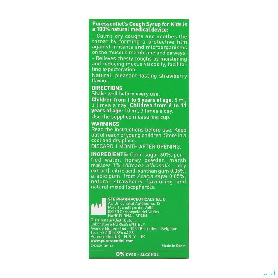 Puressentiel Ademhaling Hoestsiroop Kind 140ml