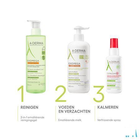 Aderma Exomega Control Reinigingsgel 2in1 500 ml  -  Aderma