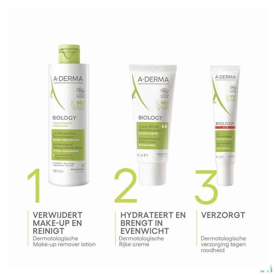 Aderma Biology Micellaire Melk Dermatolog. 400 ml  -  Aderma Aderma Biology Micellaire Melk Dermatolog. 400 ml  -  Aderma