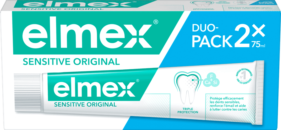 Elmex Sensitive Original Tandpasta Tube 2X75 ml