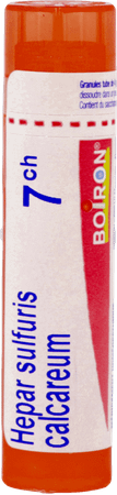 Hepar Sulfuris Calcareum 7CH Gr 4g  -  Boiron