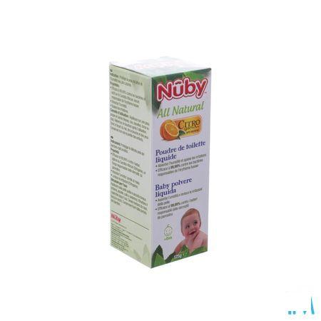 Nuby Citroganix Poudre De Toilette Liquide 125 ml - 0m +   -  New Valmar