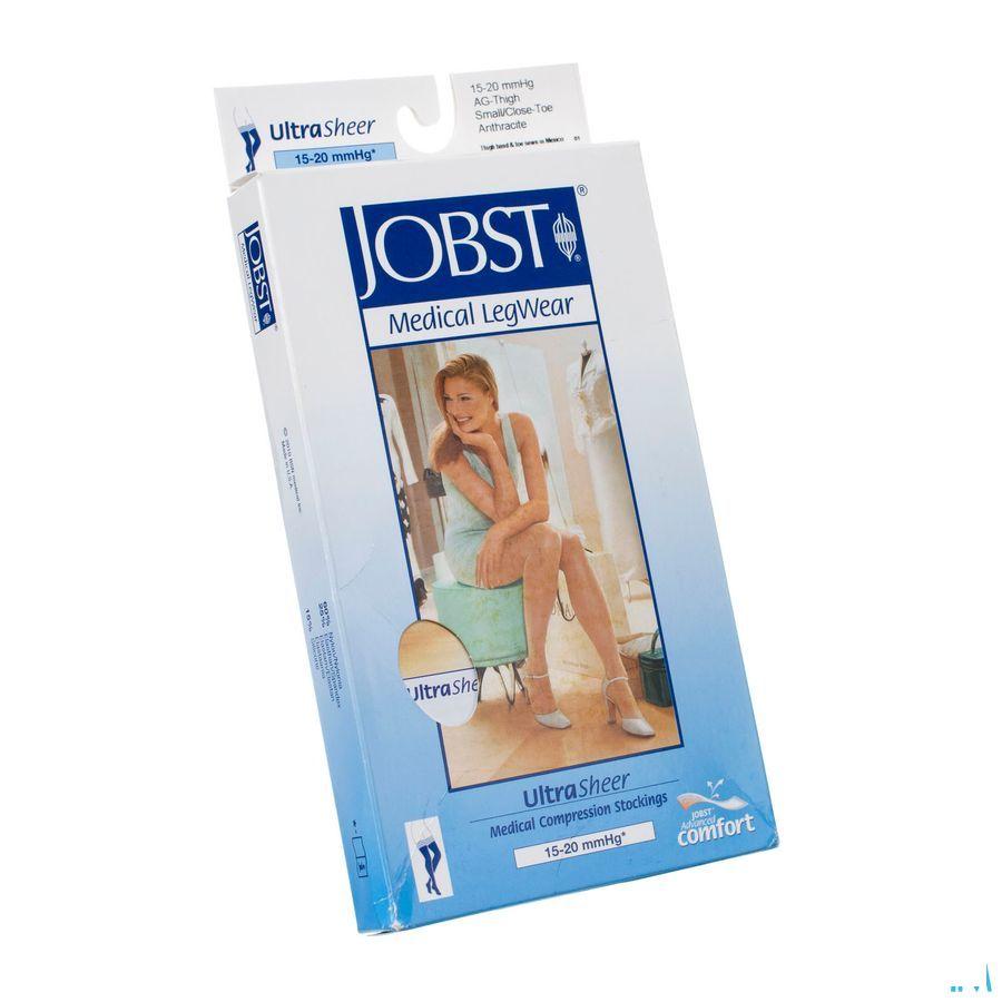 Jobst Ultrasheer Comf.C1 Bas Cuisse Anthracite S