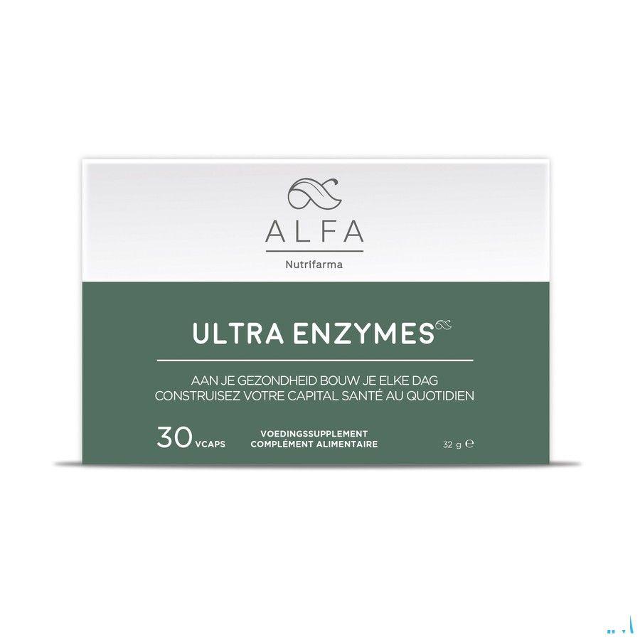 Alfa Ultra Enzymes Vcaps 30  -  Nutrifarma