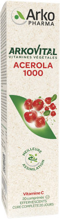 Arkovital Acerola 1000 Effervescent Vit C Comp 20