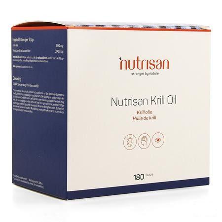 Nutrisan Krill Oil LiCapsule 180  -  Nutrisan