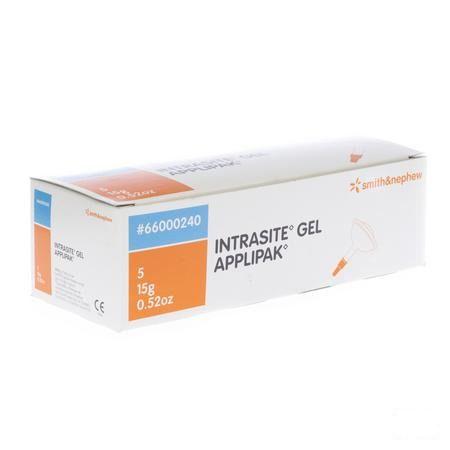 Intrasite Gel 5 X 15 gr 66000240  -  Smith Nephew