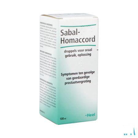 Sabal-homaccord Druppels 100 ml  -  Heel