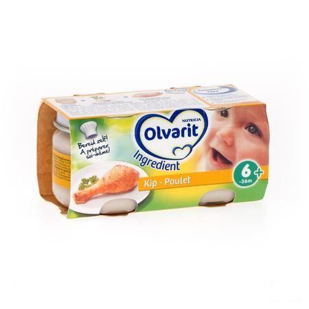 Olvarit Ingredient Poulet Pot 2x80 gr 123224  -  Nutricia