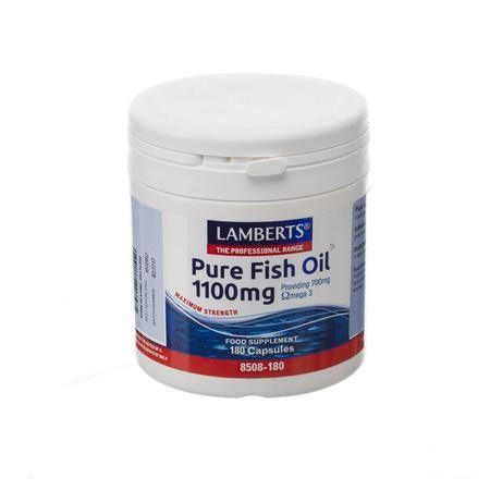 Lamberts Huile Poisson Pur 1100 mg Capsule 180  -  Health Benefits 08