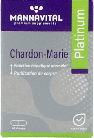 Mannavital Mariadistel Platinum V-Capsule 60