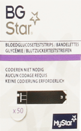 Bg Star Teststrips 50