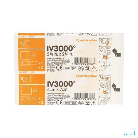 Opsite Iv3000 Main 6X 7Cm 4007