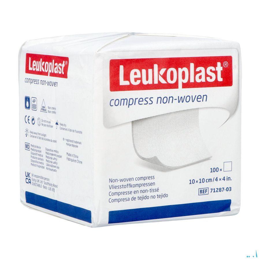 Leukoplast Compress N/Woven N/St. 10cm x 10cm 100