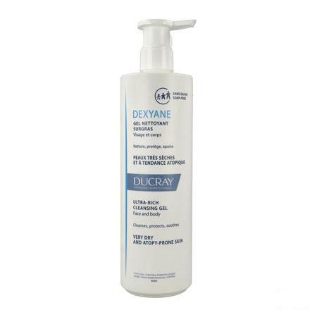 Ducray Dexyane Reinigende Gel Overvet 400 ml