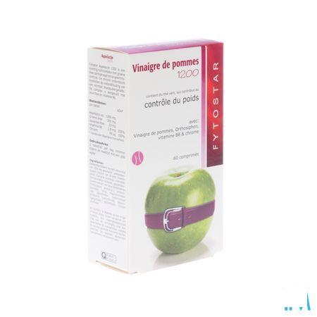 Fytostar Vinaigre Pomme Comprimes 60  -  Ocebio