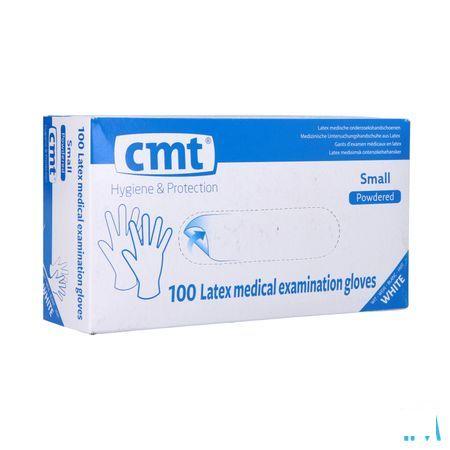 Cmt Handschoenen Latex Wit Lp M 100  -  Infinity Pharma
