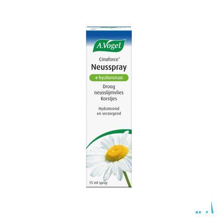 Vogel Cinuforce Spray Nasal Nez Sec 15 ml  -  A.vogel