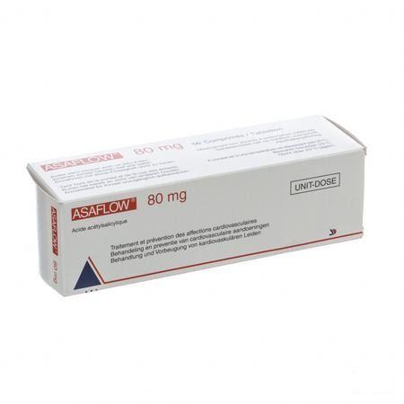 Asaflow 80 mg Comprimes Gastro Resist Bli 56x 80 mg Ud