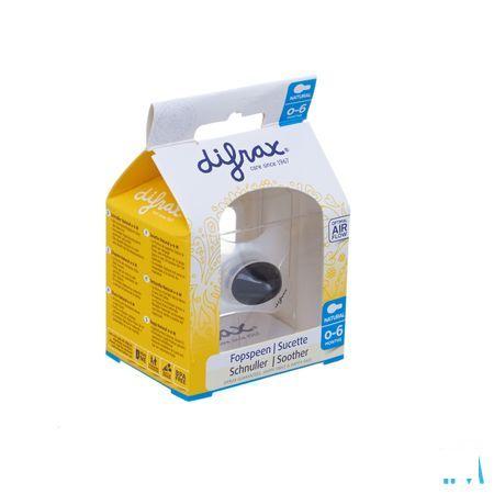 Difrax Fopspeen Natural 0-6 M  -  Difrax