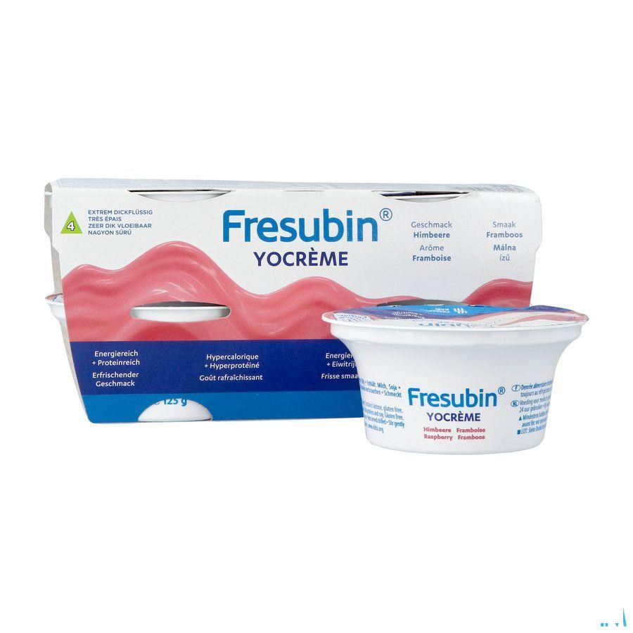 Fresubin Yocreme Framboise 4x125 gr 7120701  -  Fresenius