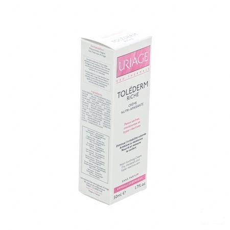 Uriage Tolederm Riche Creme Ps Flacon Pompe 50 ml