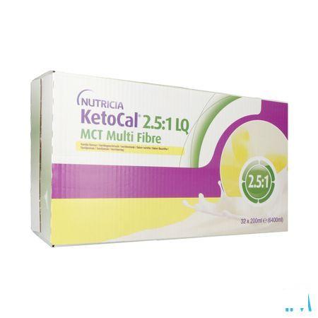 Ketocal 2:5:1 Lq Mct Multi Fibre 32 x 200 ml