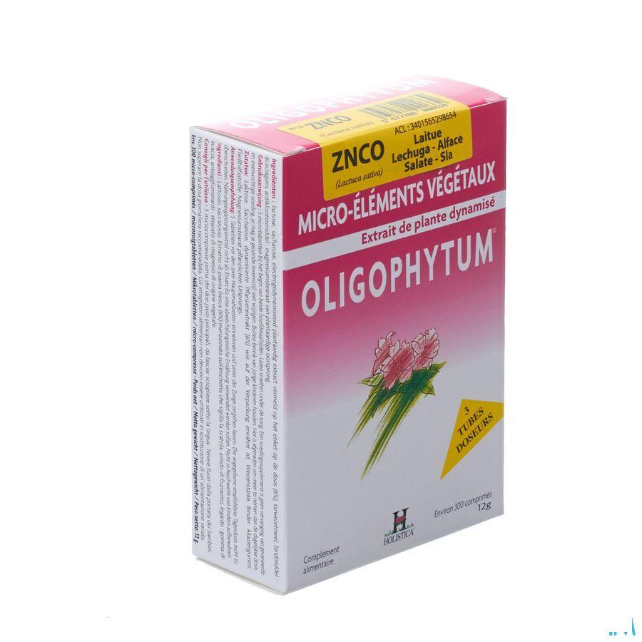 Oligophytum Zn-ni-co Tube Comprimes 3x100 Holistica  -  Bioholistic Diffusion