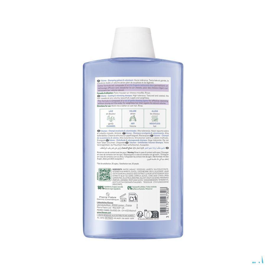 Klorane Capil. Shampoo Vlas 400 ml