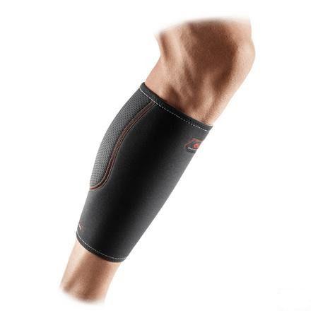 Mcdavid Del Calf Support Black/scarlet S 441