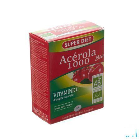 Super Diet Acerola Bio 1000 Tabletten 24  -  Superdiet Laboratoires