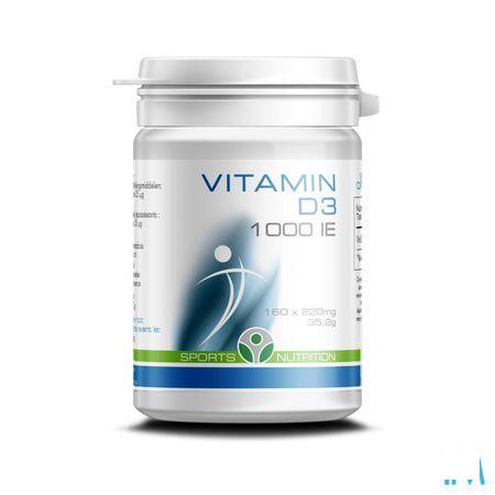 Soria Sport Nutrition Vitamin D3 1000Ie Perles 160  -  Soria Bel