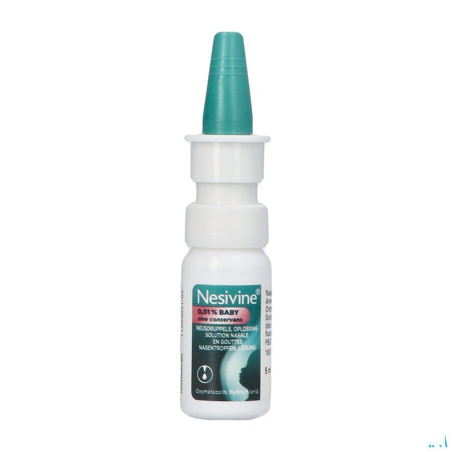 Nesivine 0,01% Sine Conserv Baby Druppels Nas 5 ml