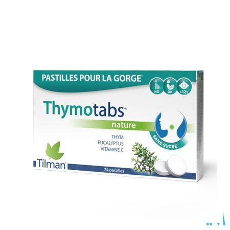 Thymo Tabletten Natuur Zuigtabl 24  -  Tilman