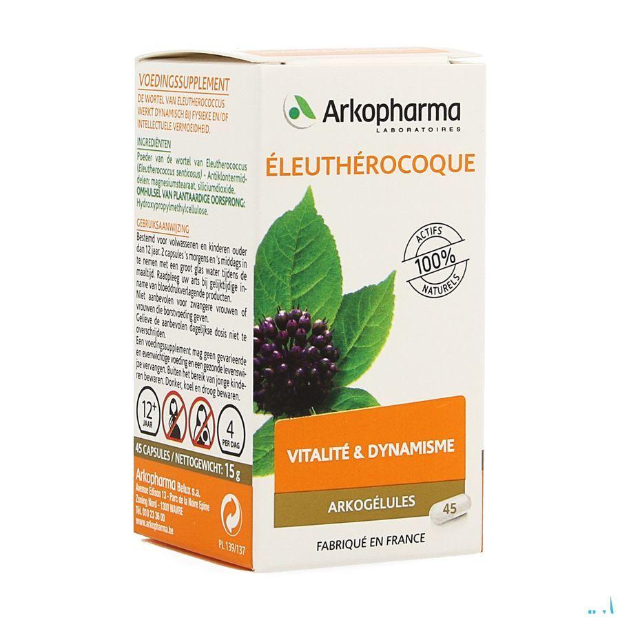 Arkogelules Eleutherocoq.vegetal 45  -  Arkopharma