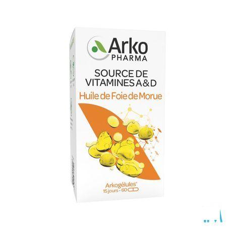 Arkocaps Levertraanolie 60  -  Arkopharma